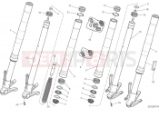 DUCATI 2017 Monster 821 FRONT FORK [MOD:M 821]