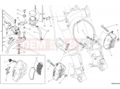 DUCATI 2017 Monster 1200 S FRONT BRAKE SYSTEM [MOD:M 1200S]