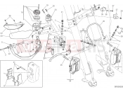 DUCATI 2017 Multistrada 1200 Enduro FRONT BRAKE SYSTEM [MOD:MS1200E]