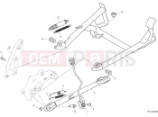 DUCATI 2017 Multistrada 1200 Enduro SIDE STAND [MOD:MS1200E]