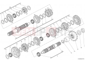 DUCATI 2017 Multistrada 1200 Pikes Peak GEAR BOX [MOD:MS1200PP]