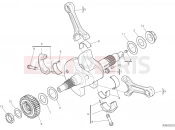 DUCATI 2017 Multistrada 1200 Pikes Peak CONNECTING RODS [MOD:MS1200PP]
