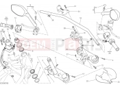 DUCATI 2017 Multistrada 1200 Pikes Peak HANDLEBAR [MOD:MS1200PP]