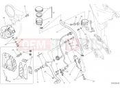 DUCATI 2017 Multistrada 1200 Pikes Peak REAR BRAKING SYSTEM [MOD:MS1200PP]