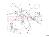 DUCATI Monster 400 Dark JAP HANDLEBAR » HANDLE BAR