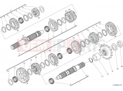 DUCATI 2018 Diavel GEAR BOX [MOD:DVL]