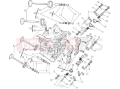 DUCATI 2018 Diavel HORIZONTAL CYLINDER HEAD [MOD:DVL]
