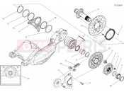 DUCATI 2018 Diavel HUB, REAR WHEEL [MOD:DVL]