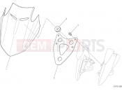 DUCATI 2018 Diavel WINDSHIELD [MOD:DVL]
