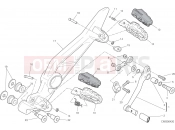 DUCATI 2018 Hypermotard 939 FOOTRESTS, LEFT [MOD:HYM 939]