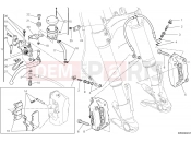DUCATI 2018 Monster 1200 FRONT BRAKE SYSTEM [MOD:M 1200]