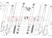 DUCATI 2018 Monster 1200 FRONT FORK [MOD:M 1200]