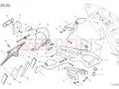DUCATI 2018 Monster 1200 R PLATE HOLDER [MOD:M 1200R;XST:EUR]