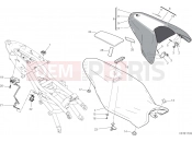 DUCATI 2018 Monster 1200 R SEAT [MOD:M 1200R]