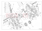 DUCATI 2018 Monster 797 COMPLETE HALF-CRANKCASES PAIR [MOD:M 797]