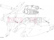 DUCATI 2018 Multistrada 950 REAR SHOCK ABSORBER [MOD:MS950]