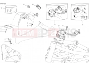 DUCATI 2018 Multistrada 1260 S FRONT WIRING HARNESS [MOD:MS1260S]