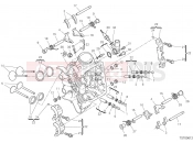 DUCATI 2018 Multistrada 1260 S HORIZONTAL CYLINDER HEAD [MOD:MS1260S]