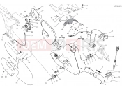 DUCATI 2018 Multistrada 1260 S EXHAUST SYSTEM [MOD:MS1260S]