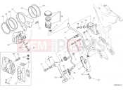 DUCATI 2018 Multistrada 1260 S REAR BRAKING SYSTEM [MOD:MS1260S]