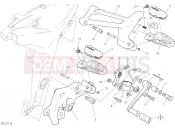 DUCATI 2018 Multistrada 1260 S FOOTRESTS, LEFT [MOD:MS1260S]