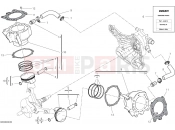 DUCATI SuperSport S CYLINDERS - PISTONS [MOD:SS 939 S]
