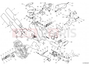 DUCATI SuperSport S EXHAUST SYSTEM [MOD:SS 939 S]