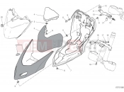 DUCATI 2019 Hypermotard 950 COWLING [MOD:HYM 950]