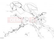 DUCATI 2019 Hypermotard 950 SP TAILLIGHT [MOD:HYM950SP;XST:AUS,EUR,GSO]