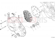 DUCATI 2019 Hypermotard 950 SP CLUTCH COVER [MOD:HYM950SP]