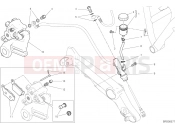 DUCATI 2019 Monster 797+ REAR BRAKE SYSTEM [MOD:M 797]