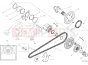 DUCATI 2019 Monster 1200 REAR WHEEL SPINDLE [MOD:M 1200]