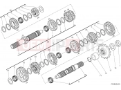 DUCATI 2019 Monster 1200 S GEAR BOX [MOD:M 1200S]