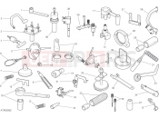 DUCATI 2019 Monster 821 WORKSHOP SERVICE TOOLS, ENGINE [MOD:M 821]