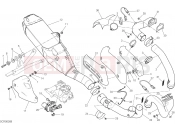 DUCATI 2019 Monster 821 EXHAUST SYSTEM [MOD:M 821]