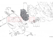 DUCATI 2019 Multistrada 1260 Pikes Peak CLUTCH COVER [MOD:MS1260PP]