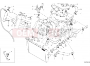 DUCATI 2019 Multistrada 1260 Pikes Peak COOLING CIRCUIT [MOD:MS1260PP]