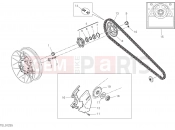 DUCATI 2019 Multistrada 1260 Enduro HUB, REAR WHEEL [MOD:MS1260E]