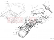 DUCATI 2019 Multistrada 1260 S D Air PLATE HOLDER [MOD:MS1260SA;XST:BLG,EUR]