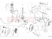 DUCATI 2019 Multistrada 1260 S D Air FRONT BRAKE SYSTEM [MOD:MS1260SA]