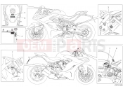 DUCATI 2019 SuperSport S POSITIONING PLATES [MOD:SS 939 S;XST:JAP]
