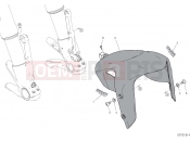 DUCATI Diavel FRONT MUDGUARD [MOD:DVL1260]