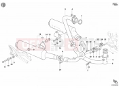 DUCATI Monster 620 EXHAUST SYSTEM » EXHAUST SYSTEM