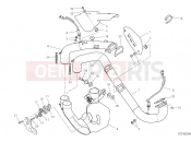 DUCATI 2020 Hypermotard 950 SP EXHAUST MANIFOLD [MOD:HYM950SP]