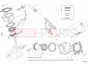 DUCATI 2020 Monster 821 CYLINDERS - PISTONS [MOD:M 821]