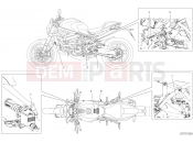 DUCATI 2020 Monster 821 POSITIONING PLATES [MOD:M 821;XST:JAP]