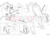 DUCATI 2020 Monster 821 Stealth FRONT BRAKE SYSTEM [MOD:M821STEA]