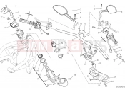 DUCATI 2020 Monster 1200 S HANDLEBAR AND CONTROLS [MOD:M 1200S]