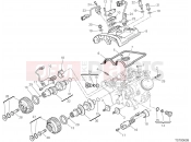 DUCATI 2020 Multistrada 1260 VERTICAL CYLINDER HEAD - TIMING [MOD:MS1260]