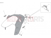 DUCATI 2020 Multistrada 1260 FRONT MUDGUARD [MOD:MS1260]